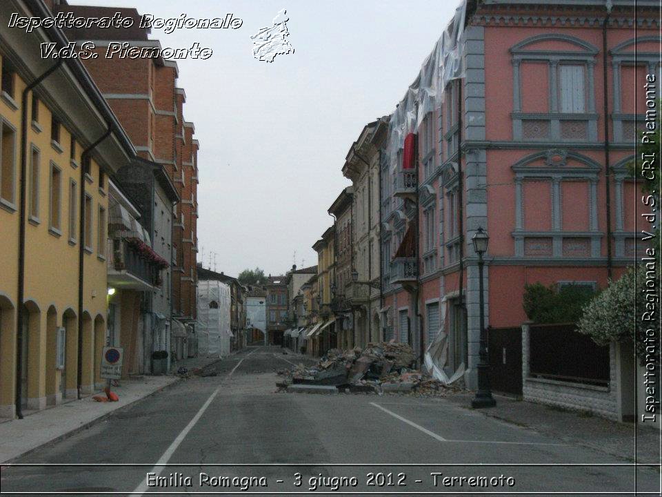 Emilia Romagna - 3 giugno 2012 - Terremoto - Croce Rossa Italiana - Ispettorato Regionale Volontari del Soccorso del Piemonte