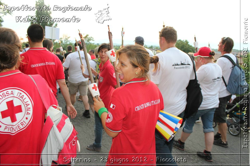 Solferino - 23 giugno 2012 - Fiaccolata - Croce Rossa Italiana - Ispettorato Regionale Volontari del Soccorso del Piemonte