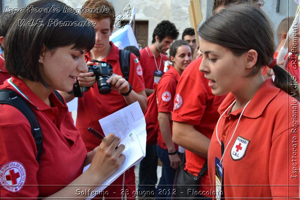 Solferino - 23 giugno 2012 - Fiaccolata - Croce Rossa Italiana - Ispettorato Regionale Volontari del Soccorso del Piemonte