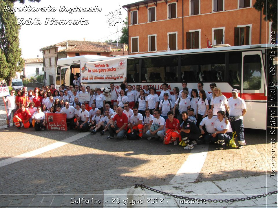 Solferino - 23 giugno 2012 - Fiaccolata - Croce Rossa Italiana - Ispettorato Regionale Volontari del Soccorso del Piemonte