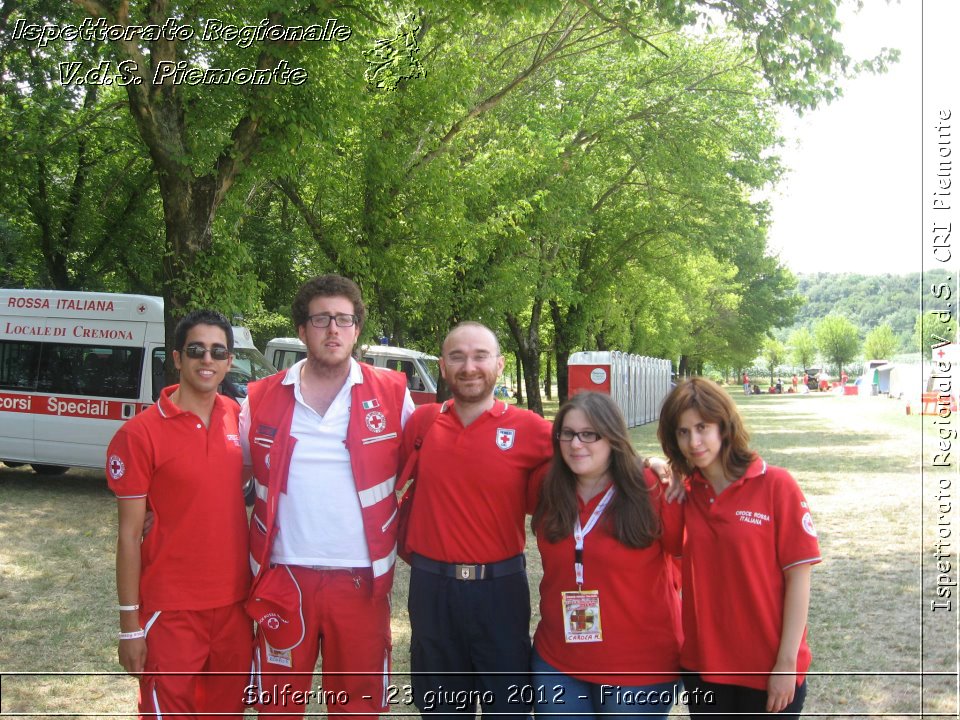 Solferino - 23 giugno 2012 - Fiaccolata - Croce Rossa Italiana - Ispettorato Regionale Volontari del Soccorso del Piemonte