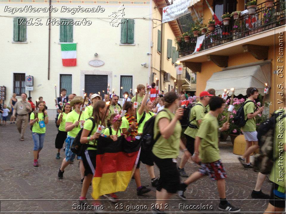 Solferino - 23 giugno 2012 - Fiaccolata - Croce Rossa Italiana - Ispettorato Regionale Volontari del Soccorso del Piemonte