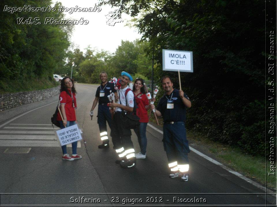 Solferino - 23 giugno 2012 - Fiaccolata - Croce Rossa Italiana - Ispettorato Regionale Volontari del Soccorso del Piemonte