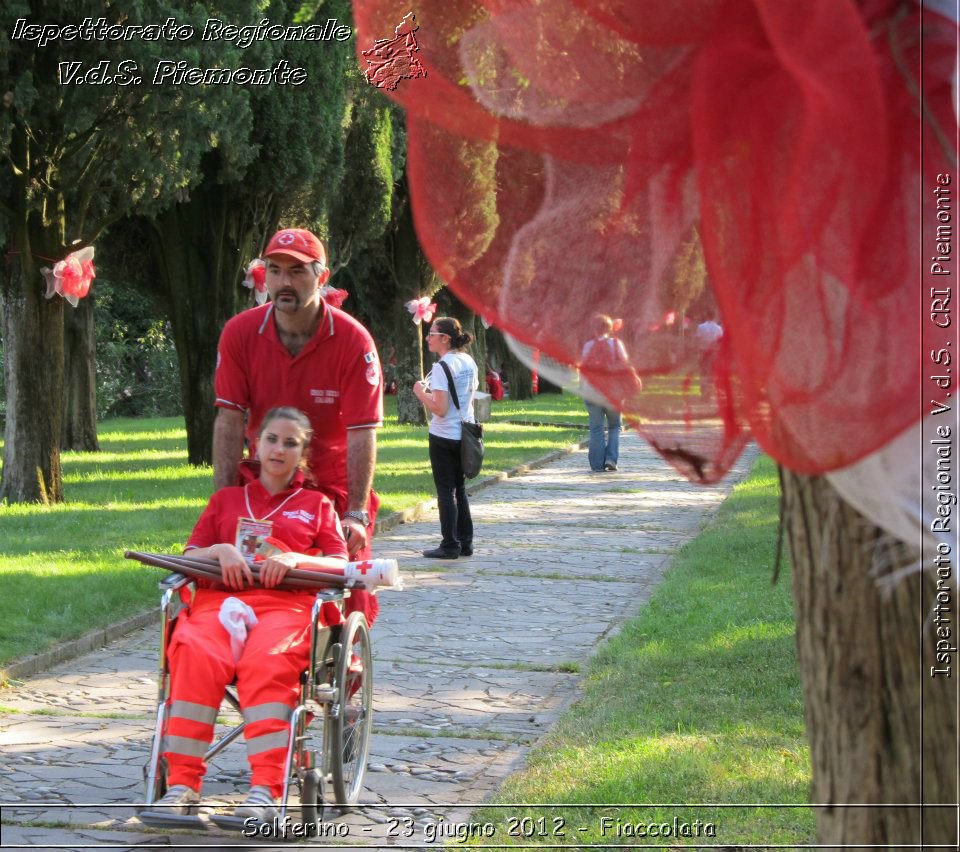 Solferino - 23 giugno 2012 - Fiaccolata - Croce Rossa Italiana - Ispettorato Regionale Volontari del Soccorso del Piemonte