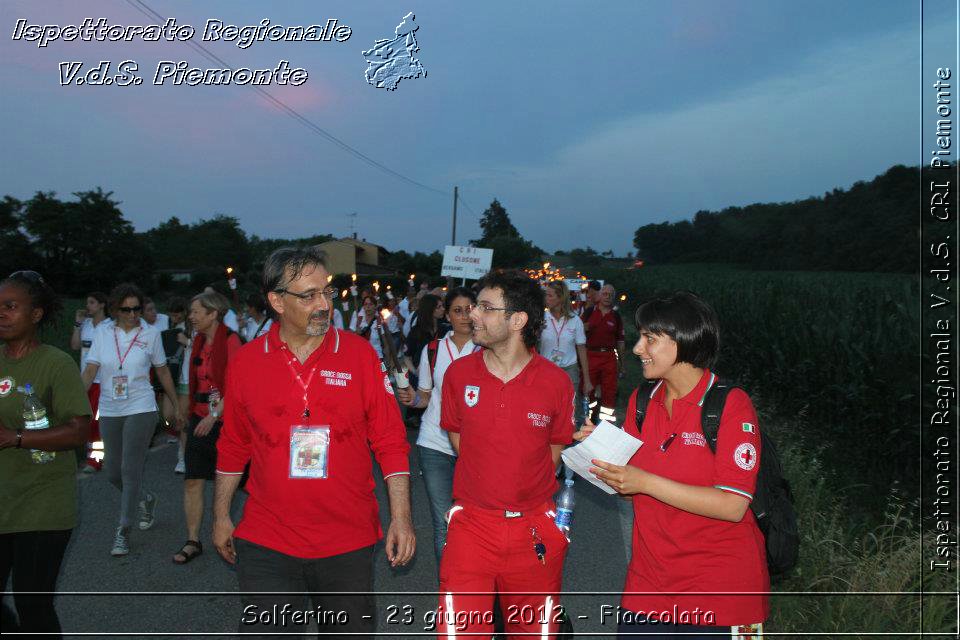 Solferino - 23 giugno 2012 - Fiaccolata - Croce Rossa Italiana - Ispettorato Regionale Volontari del Soccorso del Piemonte