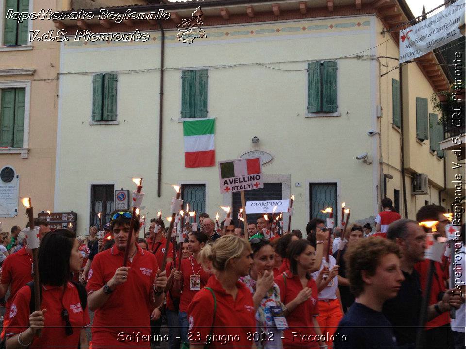 Solferino - 23 giugno 2012 - Fiaccolata - Croce Rossa Italiana - Ispettorato Regionale Volontari del Soccorso del Piemonte