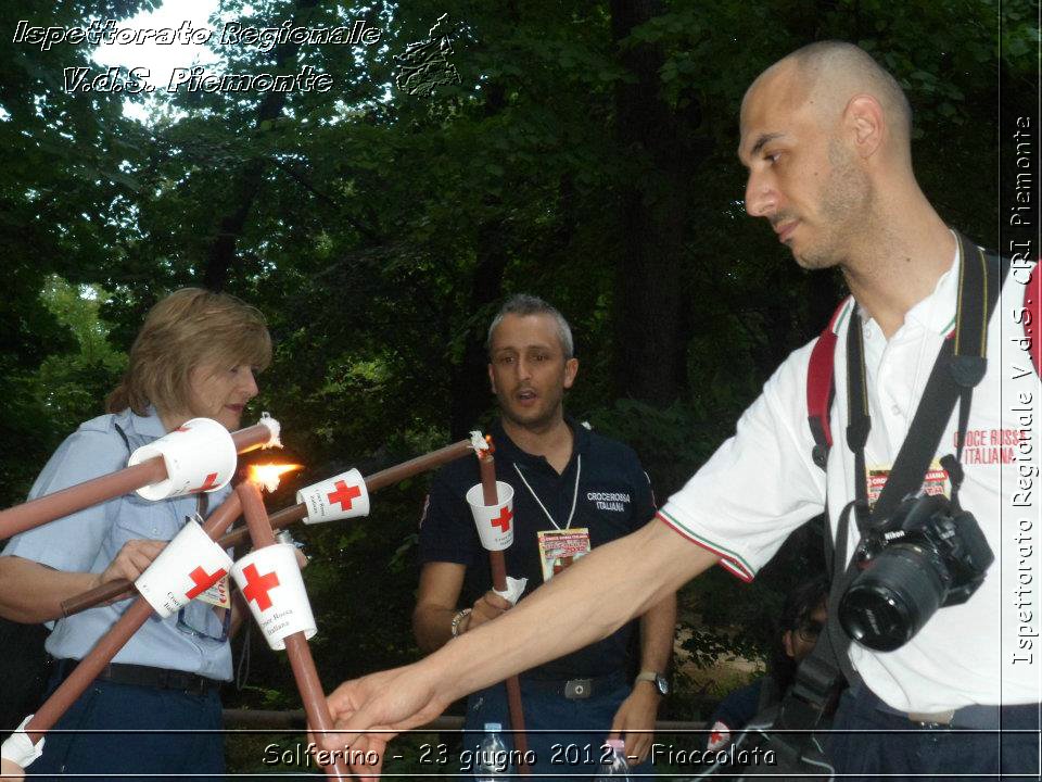 Solferino - 23 giugno 2012 - Fiaccolata - Croce Rossa Italiana - Ispettorato Regionale Volontari del Soccorso del Piemonte