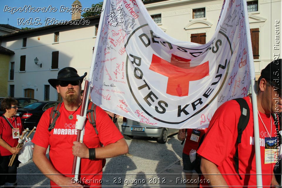 Solferino - 23 giugno 2012 - Fiaccolata - Croce Rossa Italiana - Ispettorato Regionale Volontari del Soccorso del Piemonte