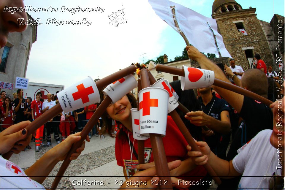 Solferino - 23 giugno 2012 - Fiaccolata - Croce Rossa Italiana - Ispettorato Regionale Volontari del Soccorso del Piemonte