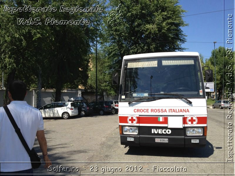 Solferino - 23 giugno 2012 - Fiaccolata - Croce Rossa Italiana - Ispettorato Regionale Volontari del Soccorso del Piemonte