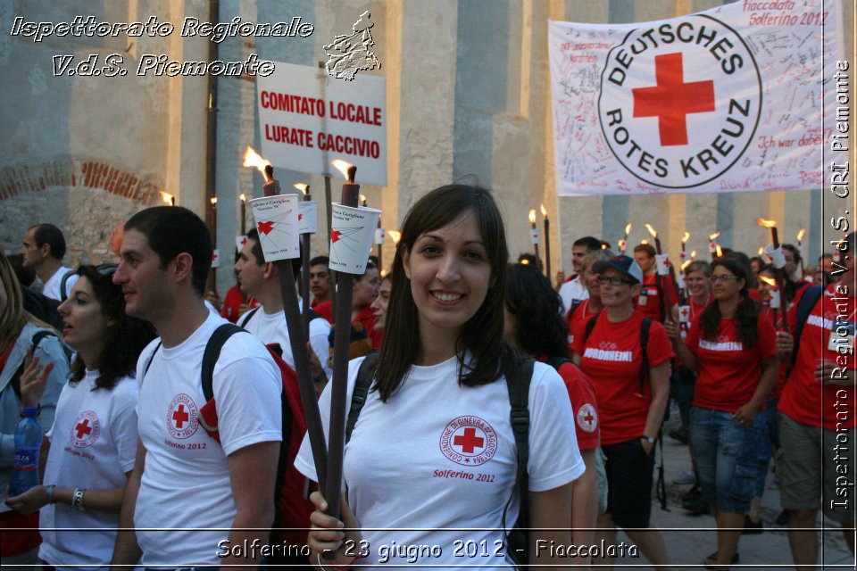 Solferino - 23 giugno 2012 - Fiaccolata - Croce Rossa Italiana - Ispettorato Regionale Volontari del Soccorso del Piemonte