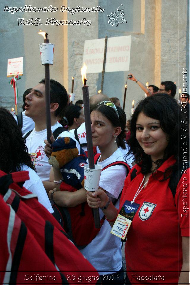 Solferino - 23 giugno 2012 - Fiaccolata - Croce Rossa Italiana - Ispettorato Regionale Volontari del Soccorso del Piemonte