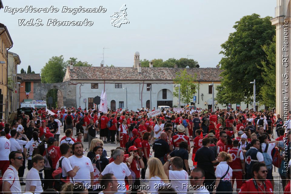 Solferino - 23 giugno 2012 - Fiaccolata - Croce Rossa Italiana - Ispettorato Regionale Volontari del Soccorso del Piemonte