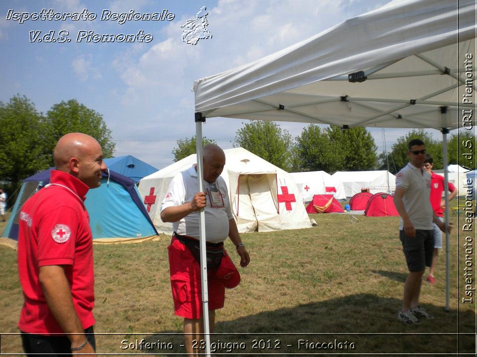 Solferino - 23 giugno 2012 - Fiaccolata - Croce Rossa Italiana - Ispettorato Regionale Volontari del Soccorso del Piemonte