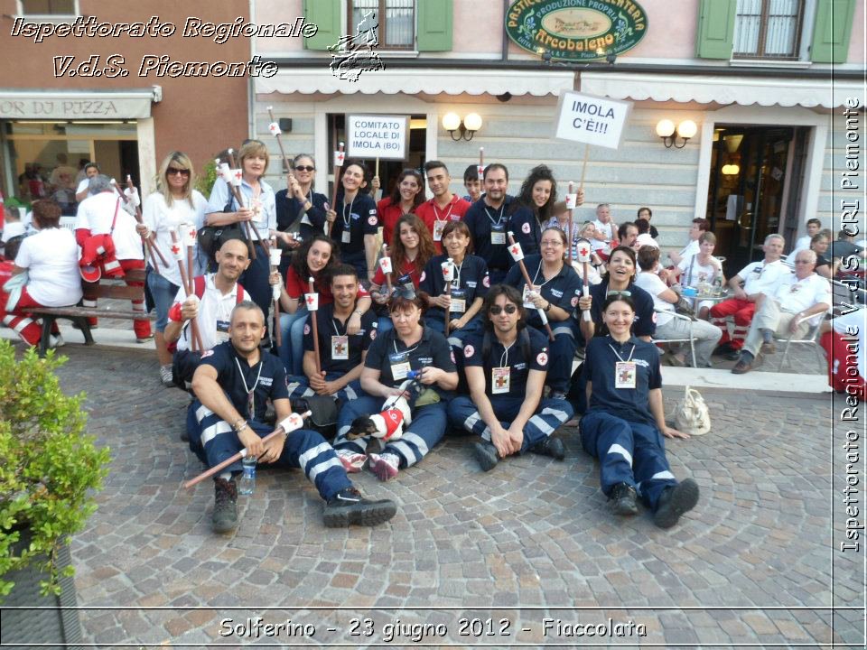 Solferino - 23 giugno 2012 - Fiaccolata - Croce Rossa Italiana - Ispettorato Regionale Volontari del Soccorso del Piemonte