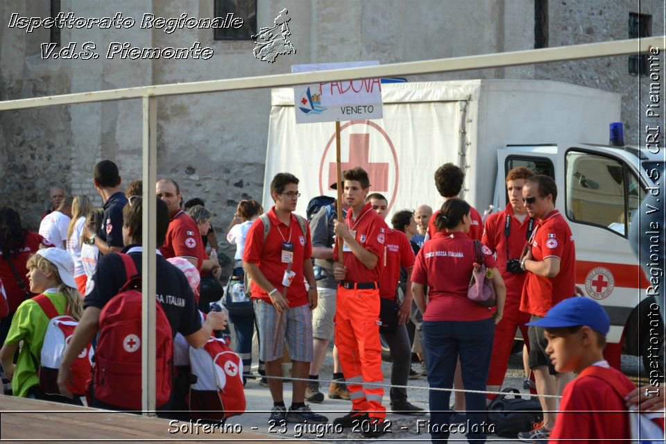 Solferino - 23 giugno 2012 - Fiaccolata - Croce Rossa Italiana - Ispettorato Regionale Volontari del Soccorso del Piemonte