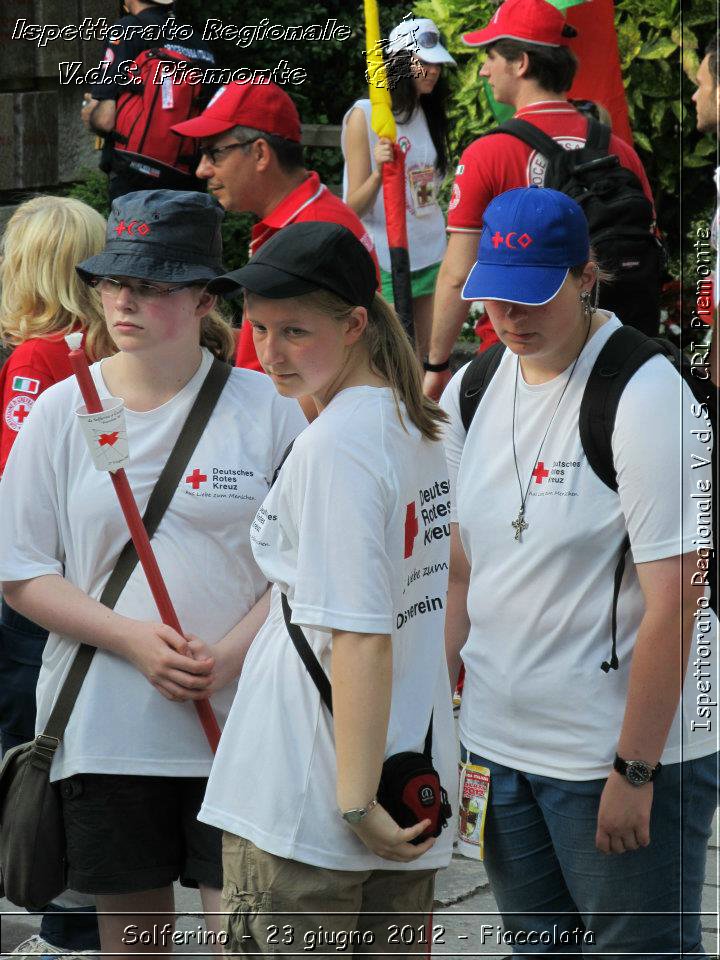 Solferino - 23 giugno 2012 - Fiaccolata - Croce Rossa Italiana - Ispettorato Regionale Volontari del Soccorso del Piemonte