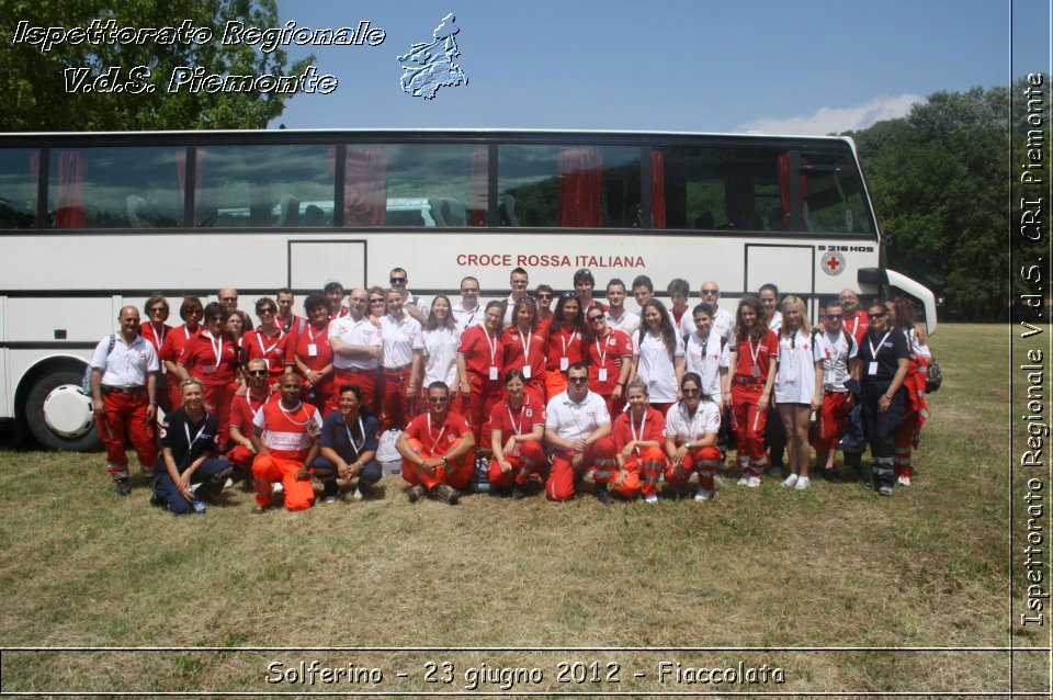 Solferino - 23 giugno 2012 - Fiaccolata - Croce Rossa Italiana - Ispettorato Regionale Volontari del Soccorso del Piemonte