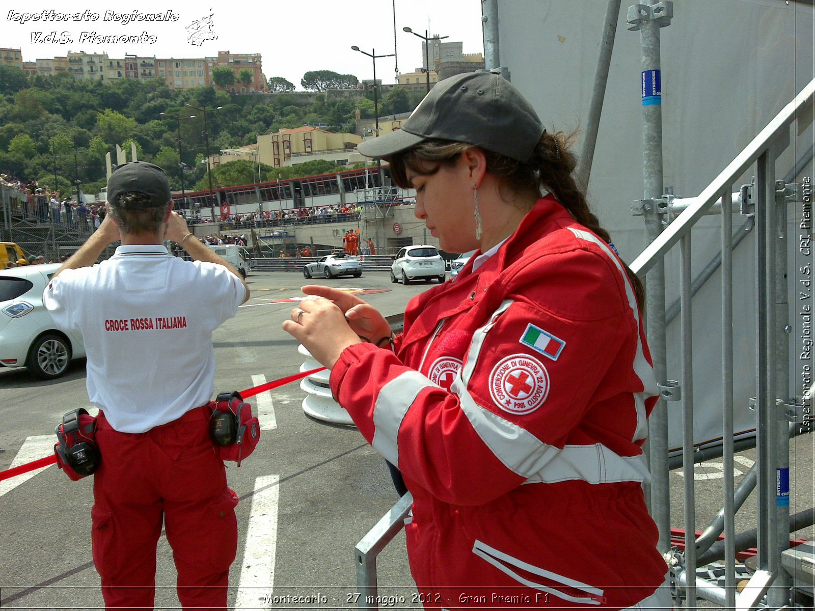 Montecarlo - 27 maggio 2012 - Gran Premio F1 - Croce Rossa Italiana - Ispettorato Regionale Volontari del Soccorso del Piemonte