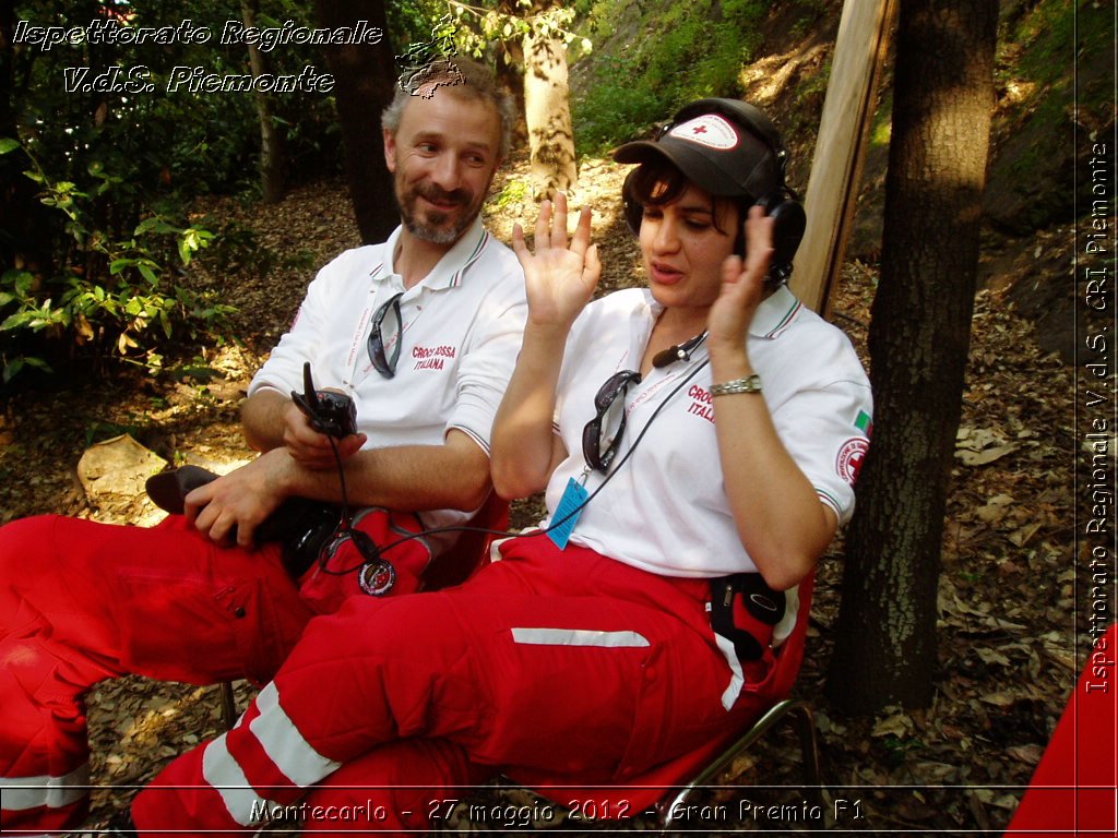 Montecarlo - 27 maggio 2012 - Gran Premio F1 - Croce Rossa Italiana - Ispettorato Regionale Volontari del Soccorso del Piemonte