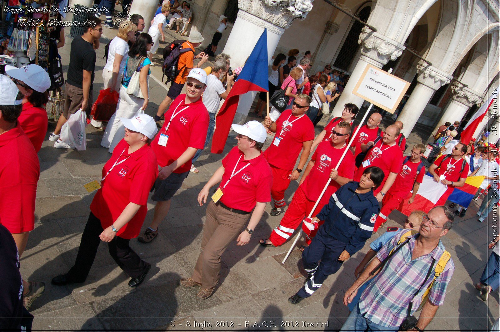 5 - 8 luglio - F.A.C.E. 2012 Ireland - Croce Rossa Italiana - Ispettorato Regionale Volontari del Soccorso del Piemonte