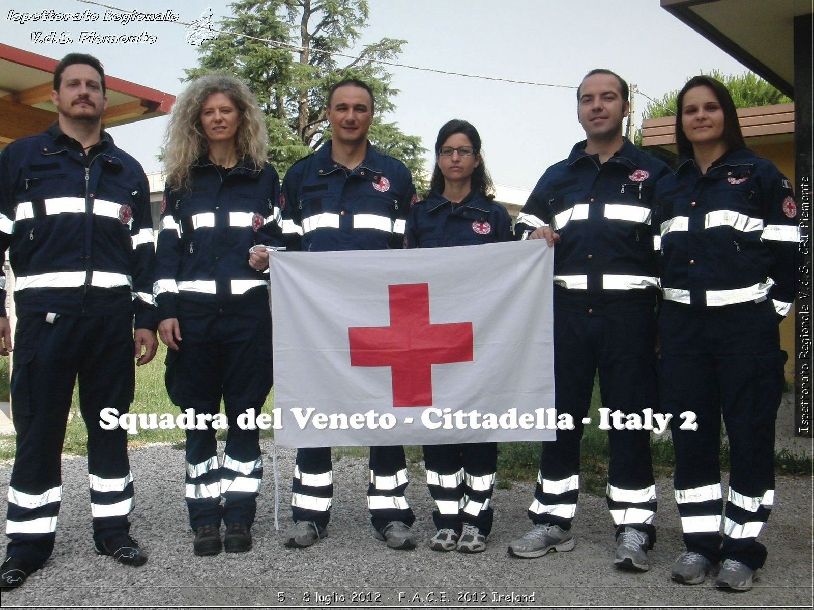 5 - 8 luglio - F.A.C.E. 2012 Ireland - Croce Rossa Italiana - Ispettorato Regionale Volontari del Soccorso del Piemonte