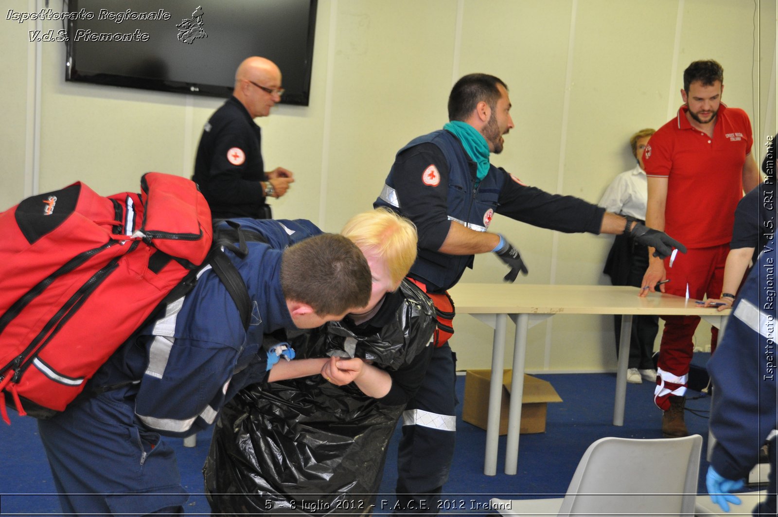 5 - 8 luglio - F.A.C.E. 2012 Ireland - Croce Rossa Italiana - Ispettorato Regionale Volontari del Soccorso del Piemonte