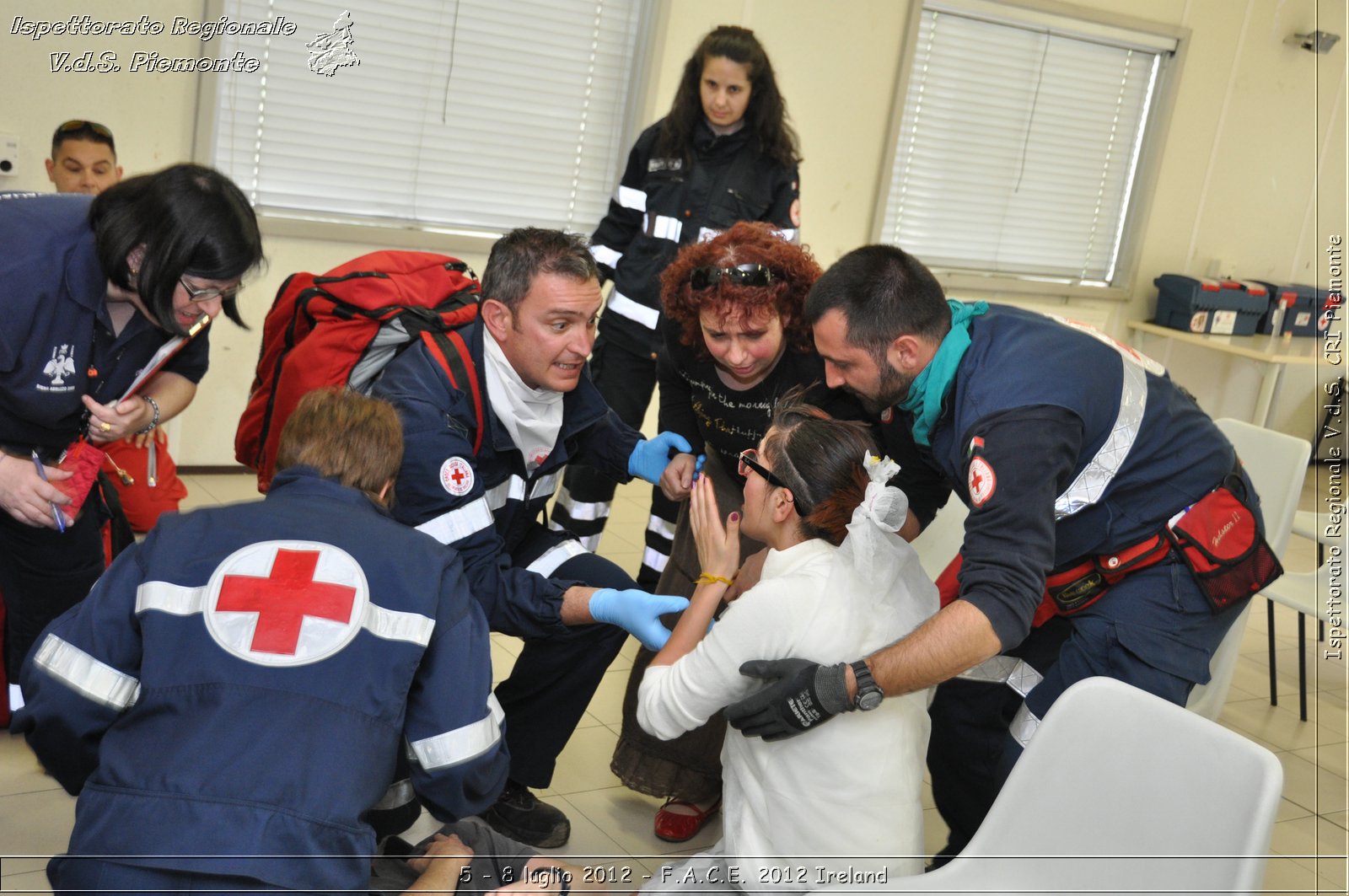 5 - 8 luglio - F.A.C.E. 2012 Ireland - Croce Rossa Italiana - Ispettorato Regionale Volontari del Soccorso del Piemonte