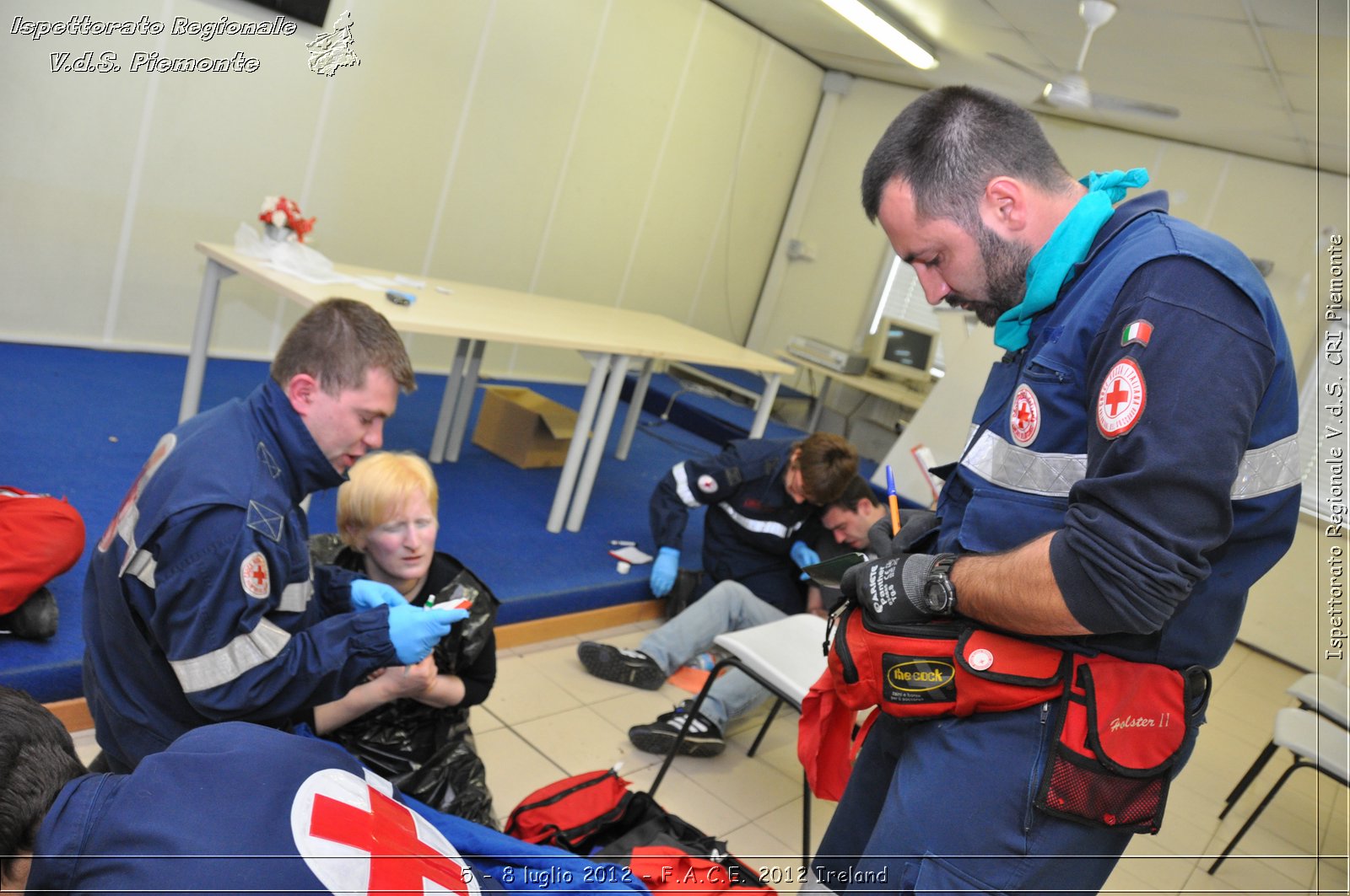 5 - 8 luglio - F.A.C.E. 2012 Ireland - Croce Rossa Italiana - Ispettorato Regionale Volontari del Soccorso del Piemonte