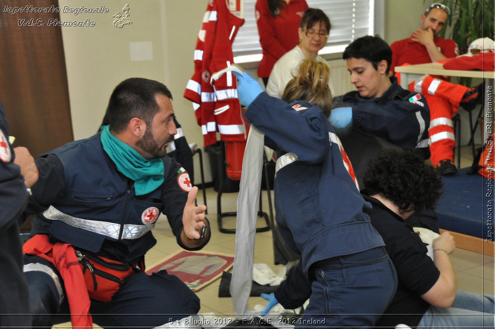 5 - 8 luglio - F.A.C.E. 2012 Ireland - Croce Rossa Italiana - Ispettorato Regionale Volontari del Soccorso del Piemonte