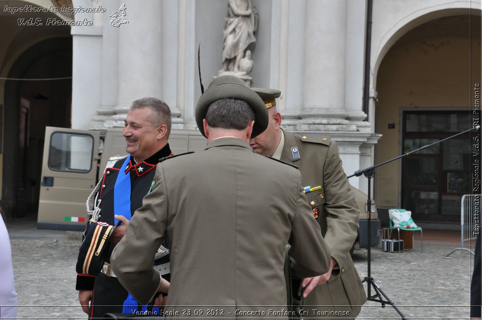 Venaria Reale 23 09 2012 - Concerto Fanfare Cri Taurinense - Croce Rossa Italiana - Ispettorato Regionale Volontari del Soccorso del Piemonte