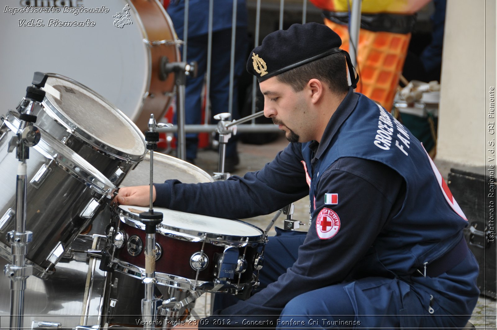 Venaria Reale 23 09 2012 - Concerto Fanfare Cri Taurinense - Croce Rossa Italiana - Ispettorato Regionale Volontari del Soccorso del Piemonte