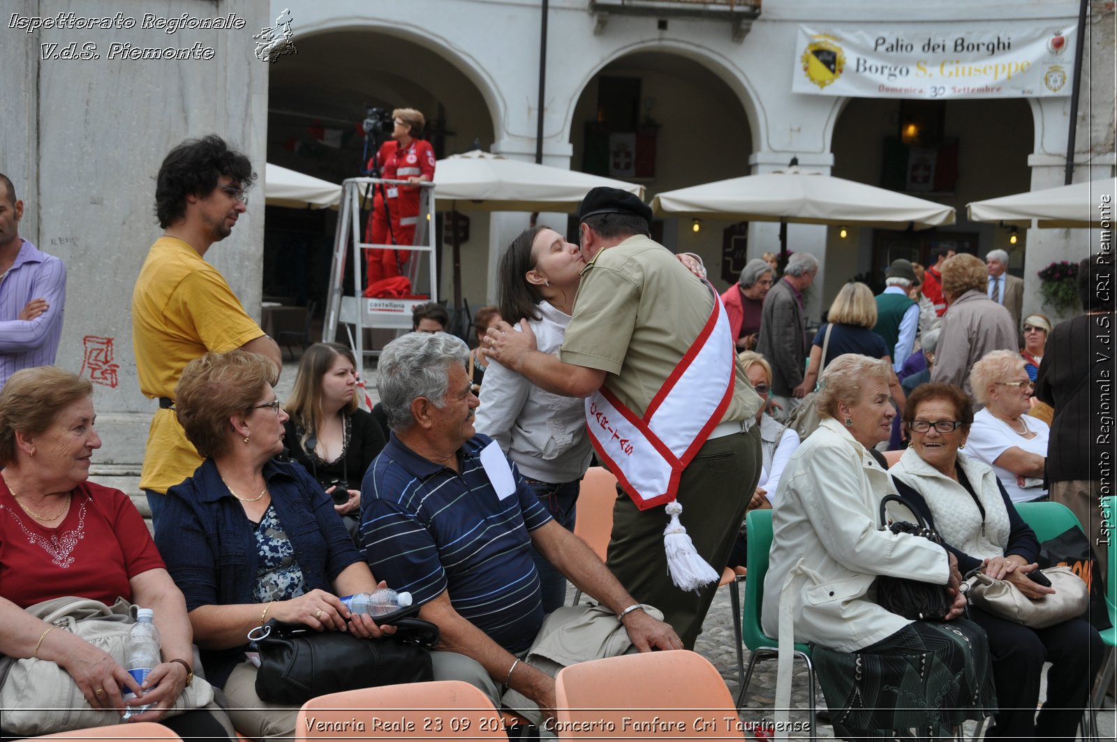 Venaria Reale 23 09 2012 - Concerto Fanfare Cri Taurinense - Croce Rossa Italiana - Ispettorato Regionale Volontari del Soccorso del Piemonte