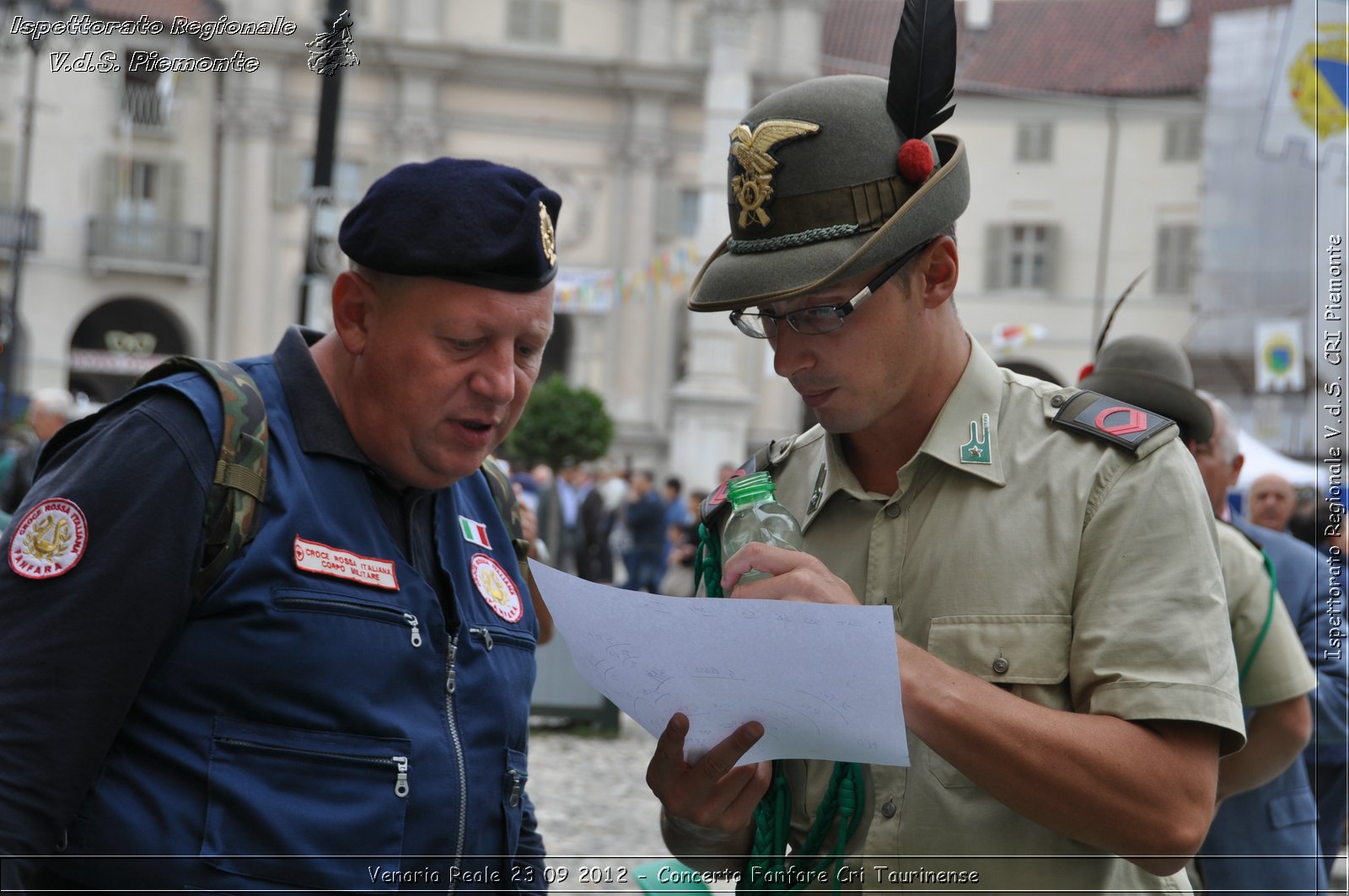 Venaria Reale 23 09 2012 - Concerto Fanfare Cri Taurinense - Croce Rossa Italiana - Ispettorato Regionale Volontari del Soccorso del Piemonte