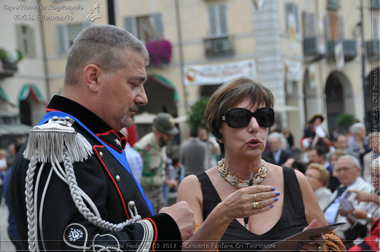 Venaria Reale 23 09 2012 - Concerto Fanfare Cri Taurinense - Croce Rossa Italiana - Ispettorato Regionale Volontari del Soccorso del Piemonte