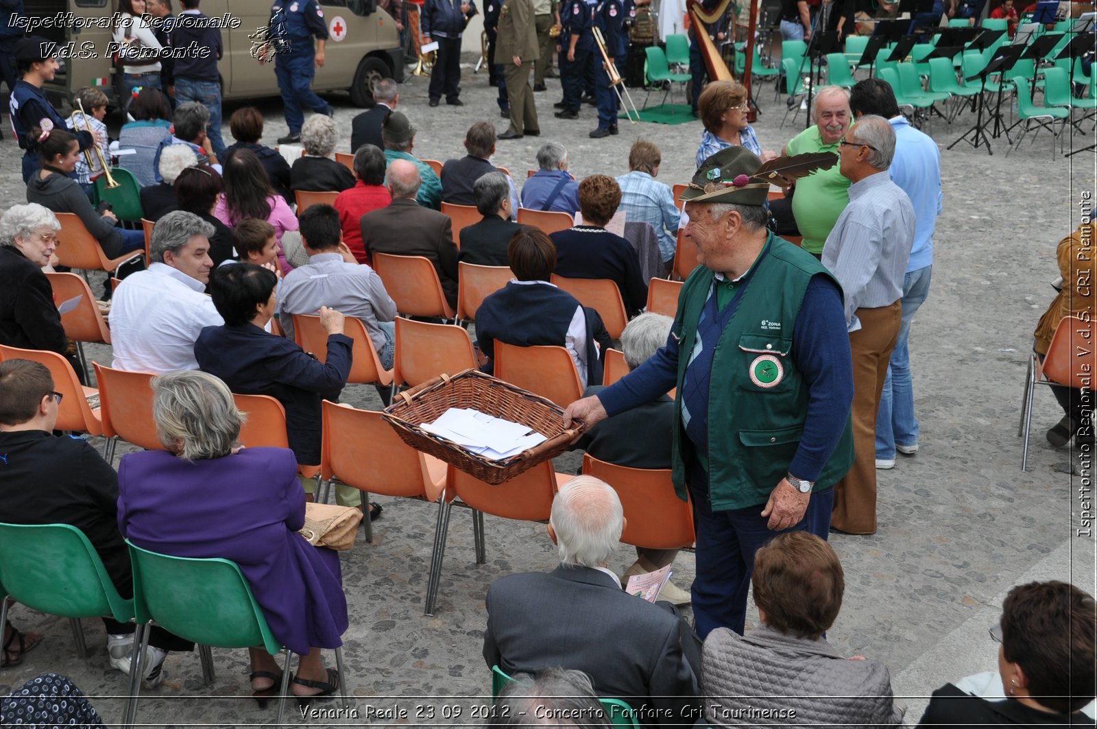 Venaria Reale 23 09 2012 - Concerto Fanfare Cri Taurinense - Croce Rossa Italiana - Ispettorato Regionale Volontari del Soccorso del Piemonte