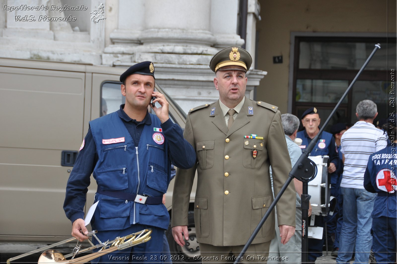 Venaria Reale 23 09 2012 - Concerto Fanfare Cri Taurinense - Croce Rossa Italiana - Ispettorato Regionale Volontari del Soccorso del Piemonte