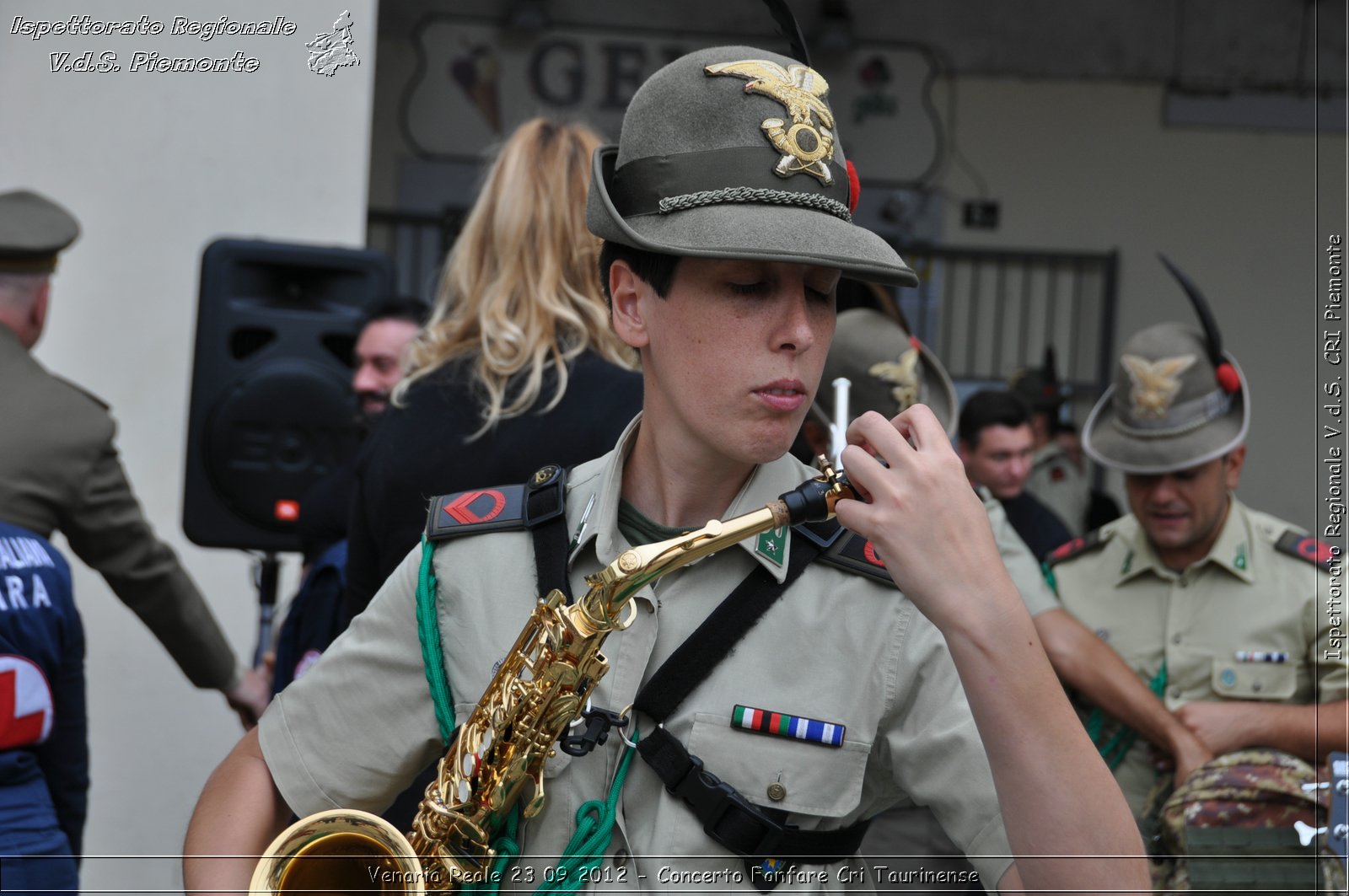 Venaria Reale 23 09 2012 - Concerto Fanfare Cri Taurinense - Croce Rossa Italiana - Ispettorato Regionale Volontari del Soccorso del Piemonte