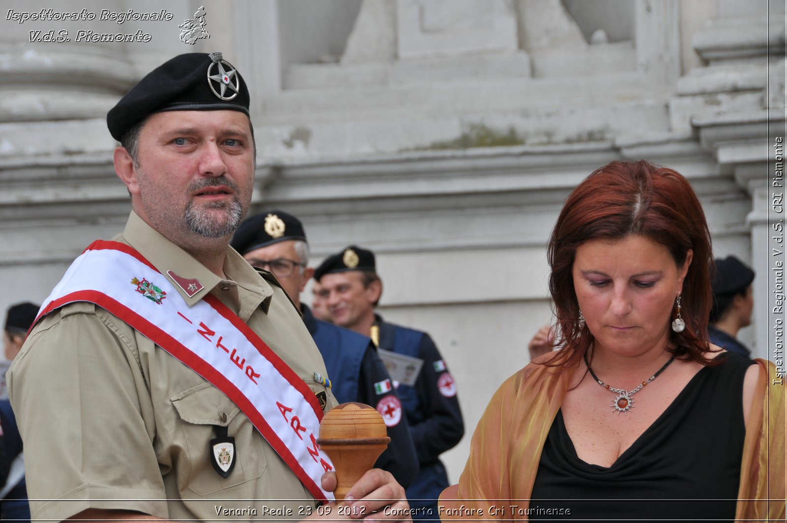 Venaria Reale 23 09 2012 - Concerto Fanfare Cri Taurinense - Croce Rossa Italiana - Ispettorato Regionale Volontari del Soccorso del Piemonte