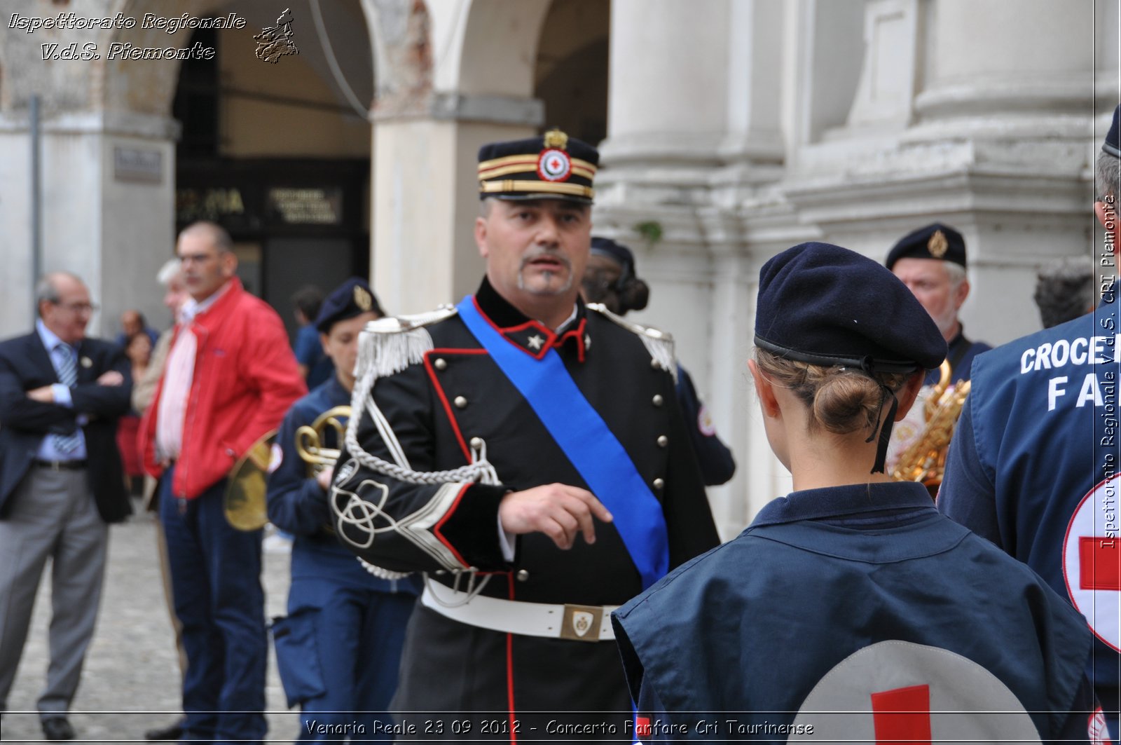 Venaria Reale 23 09 2012 - Concerto Fanfare Cri Taurinense - Croce Rossa Italiana - Ispettorato Regionale Volontari del Soccorso del Piemonte