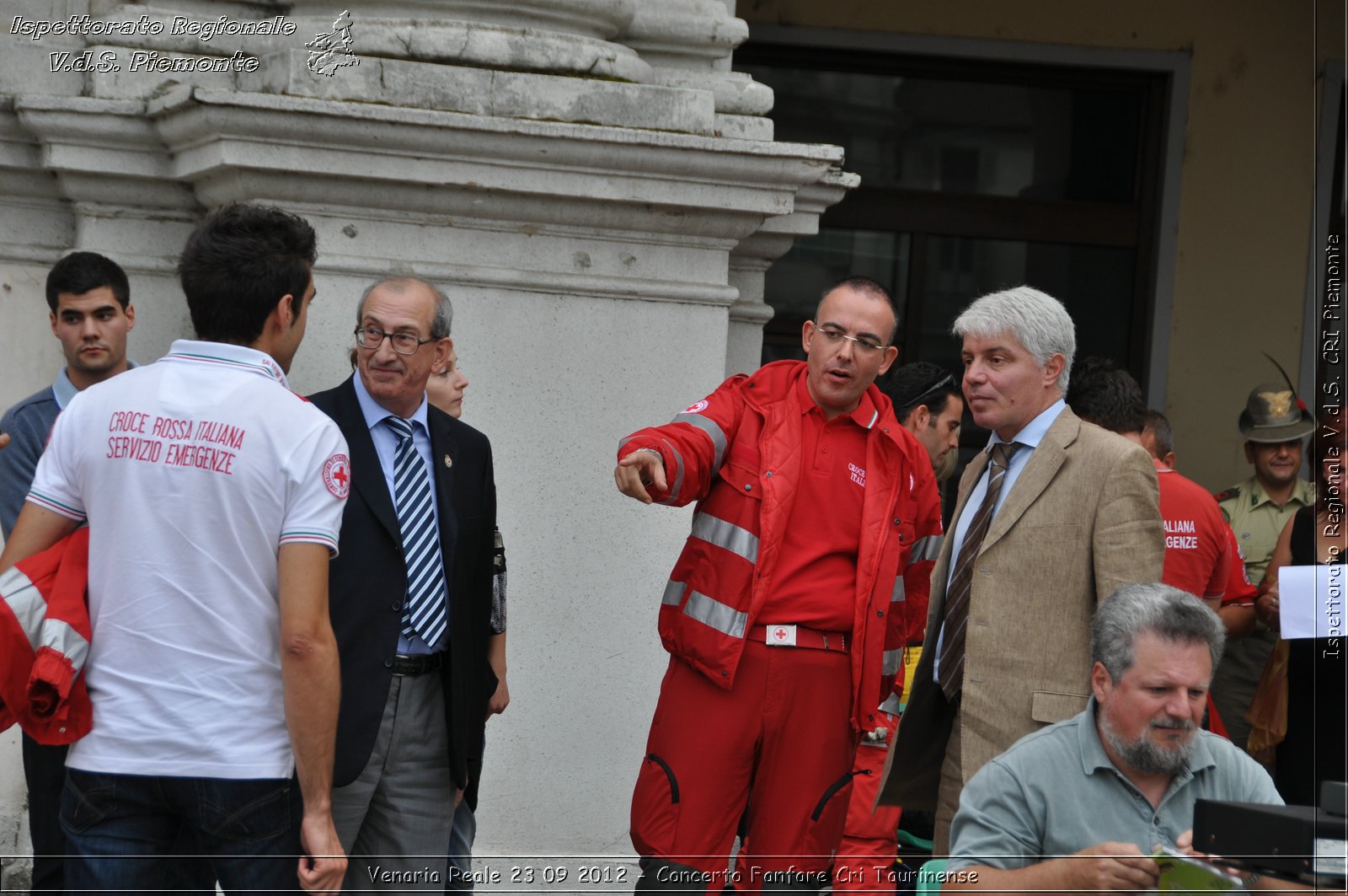 Venaria Reale 23 09 2012 - Concerto Fanfare Cri Taurinense - Croce Rossa Italiana - Ispettorato Regionale Volontari del Soccorso del Piemonte