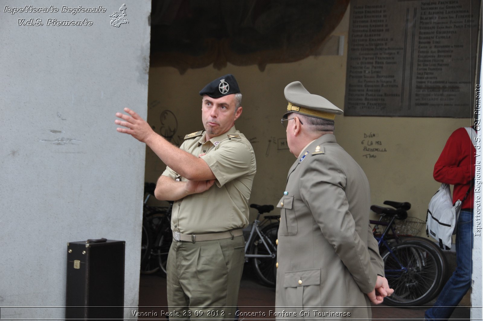 Venaria Reale 23 09 2012 - Concerto Fanfare Cri Taurinense - Croce Rossa Italiana - Ispettorato Regionale Volontari del Soccorso del Piemonte