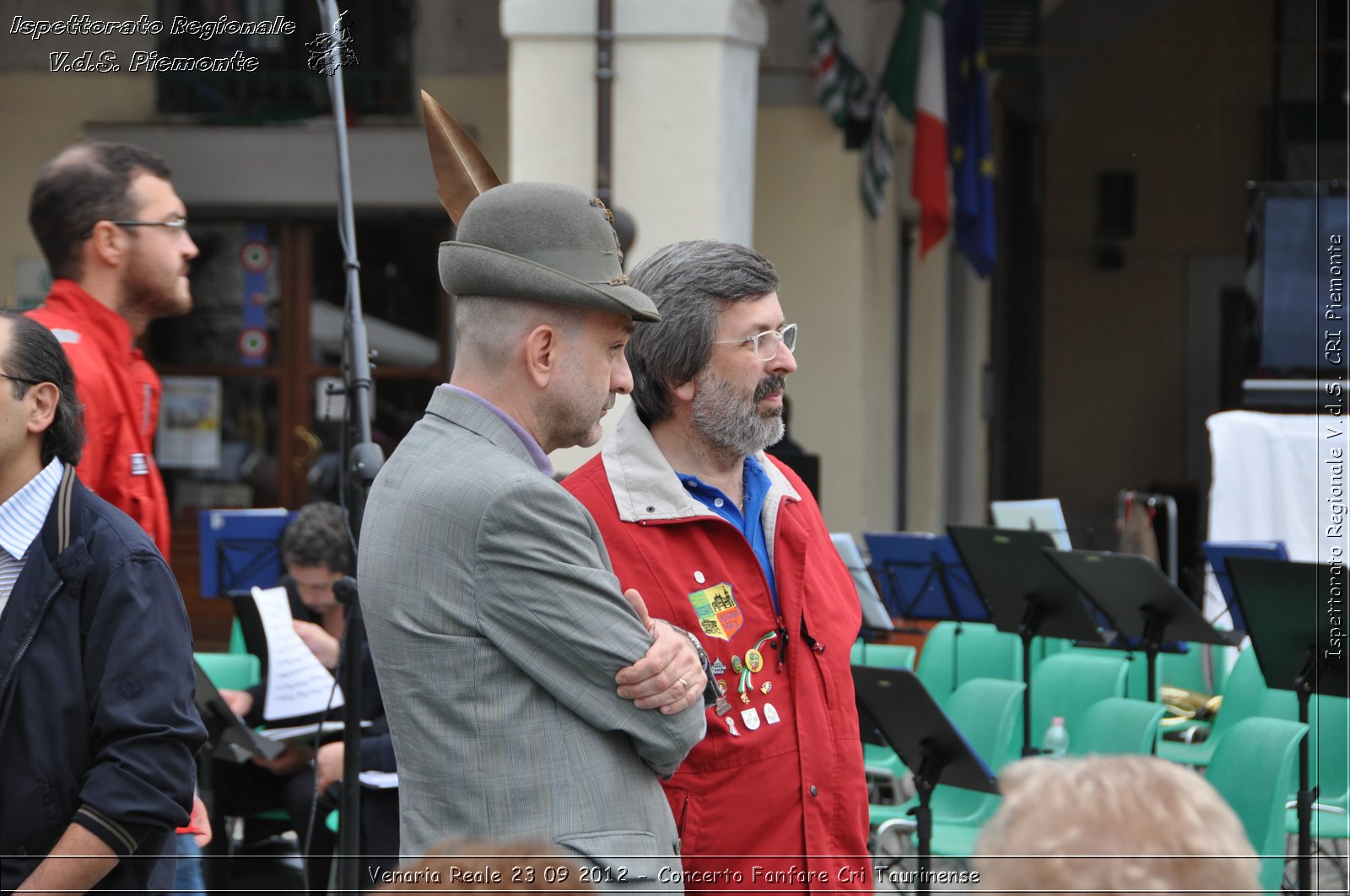 Venaria Reale 23 09 2012 - Concerto Fanfare Cri Taurinense - Croce Rossa Italiana - Ispettorato Regionale Volontari del Soccorso del Piemonte