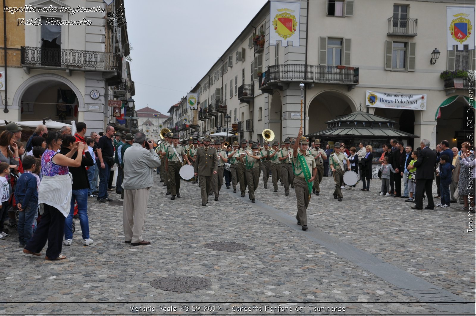 Venaria Reale 23 09 2012 - Concerto Fanfare Cri Taurinense - Croce Rossa Italiana - Ispettorato Regionale Volontari del Soccorso del Piemonte