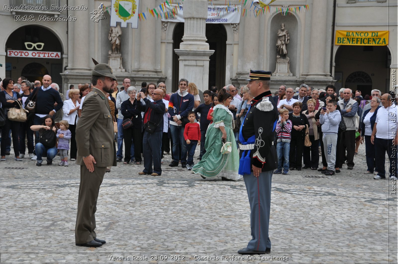 Venaria Reale 23 09 2012 - Concerto Fanfare Cri Taurinense - Croce Rossa Italiana - Ispettorato Regionale Volontari del Soccorso del Piemonte