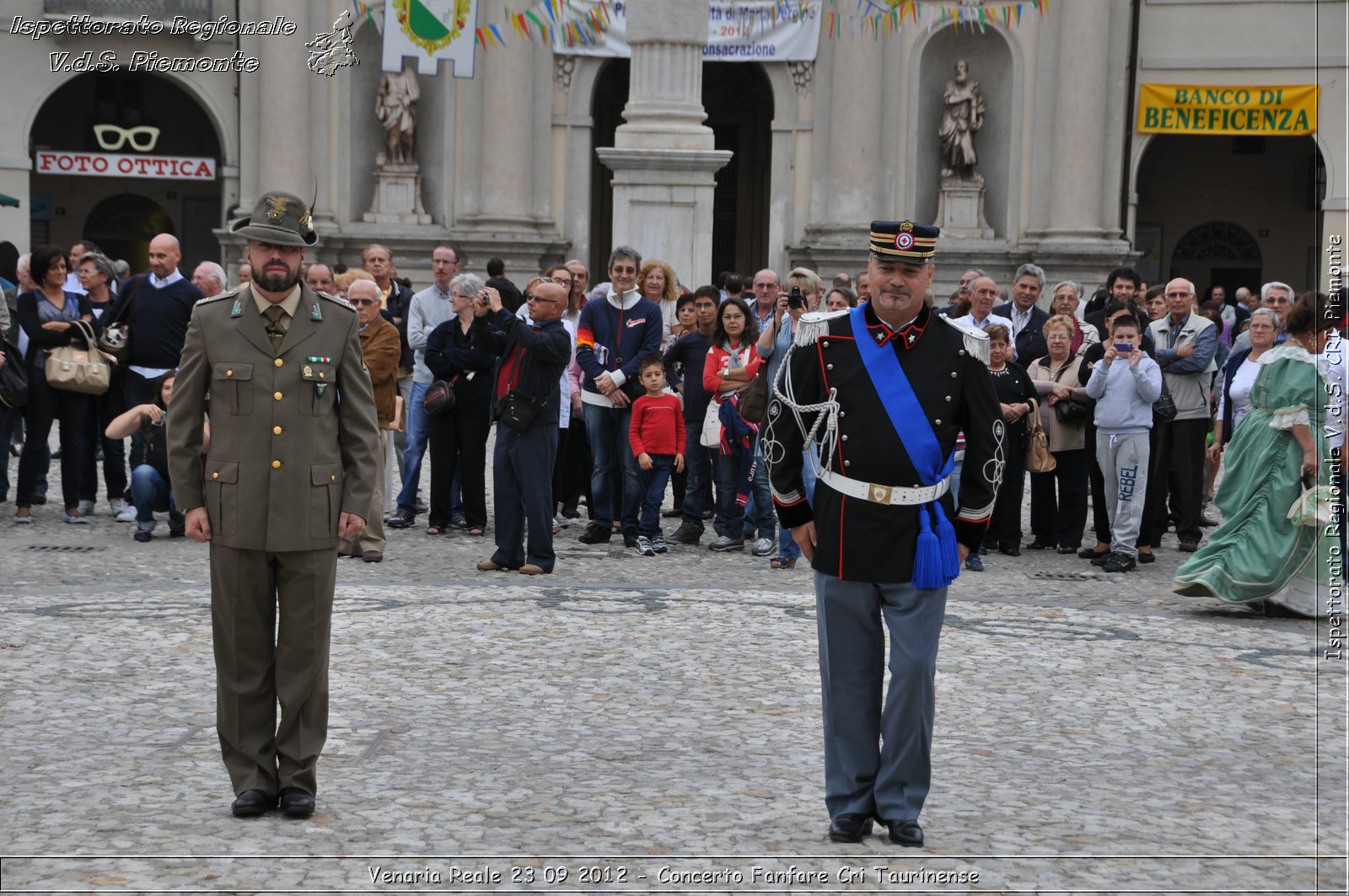 Venaria Reale 23 09 2012 - Concerto Fanfare Cri Taurinense - Croce Rossa Italiana - Ispettorato Regionale Volontari del Soccorso del Piemonte