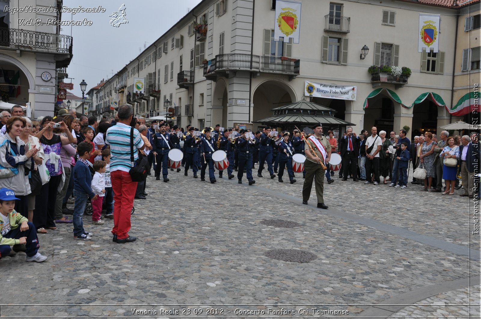 Venaria Reale 23 09 2012 - Concerto Fanfare Cri Taurinense - Croce Rossa Italiana - Ispettorato Regionale Volontari del Soccorso del Piemonte