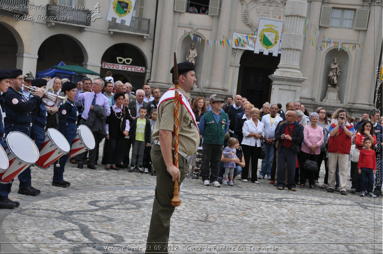 Venaria Reale 23 09 2012 - Concerto Fanfare Cri Taurinense - Croce Rossa Italiana - Ispettorato Regionale Volontari del Soccorso del Piemonte