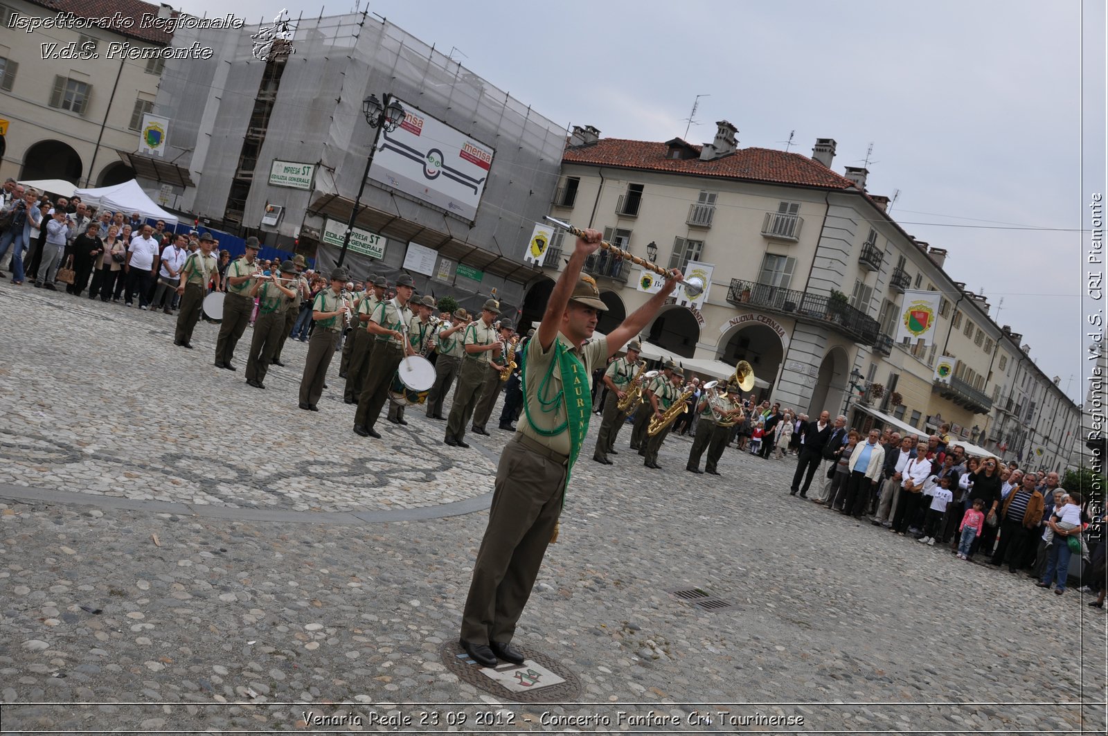 Venaria Reale 23 09 2012 - Concerto Fanfare Cri Taurinense - Croce Rossa Italiana - Ispettorato Regionale Volontari del Soccorso del Piemonte