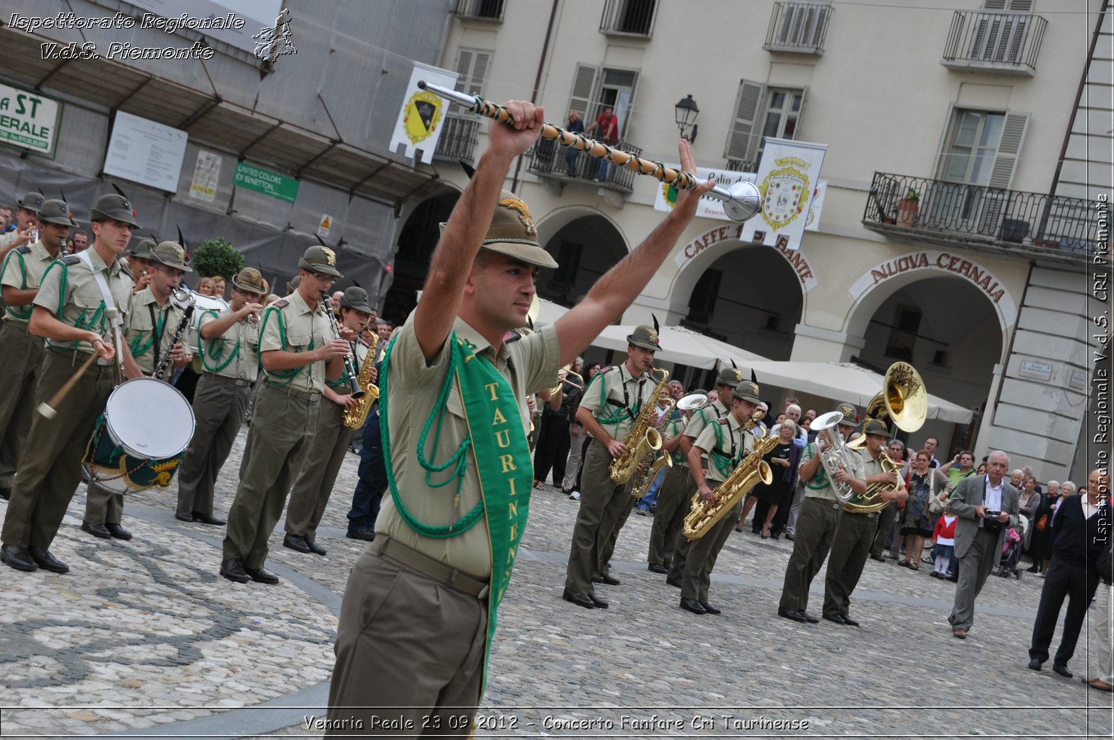 Venaria Reale 23 09 2012 - Concerto Fanfare Cri Taurinense - Croce Rossa Italiana - Ispettorato Regionale Volontari del Soccorso del Piemonte